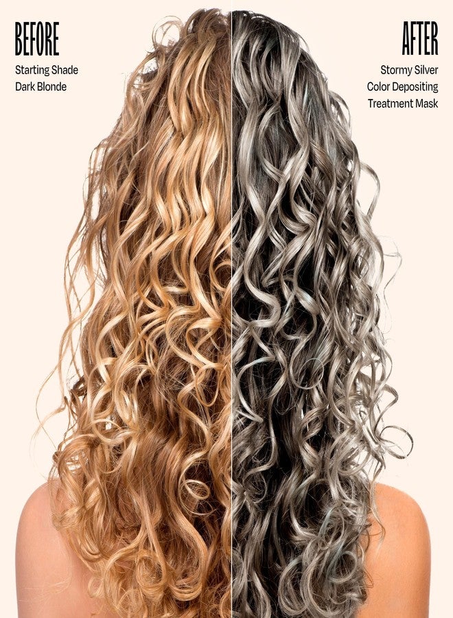 Overtone Daily Color Depositing Conditioner for Hair, Stormy Sterling:Temporary Pigment with Shea, Coconut & Avocado Oils, Hydrating, Vegan & Cruelty-Free, All Hair Types, 4.5oz. - Image 4